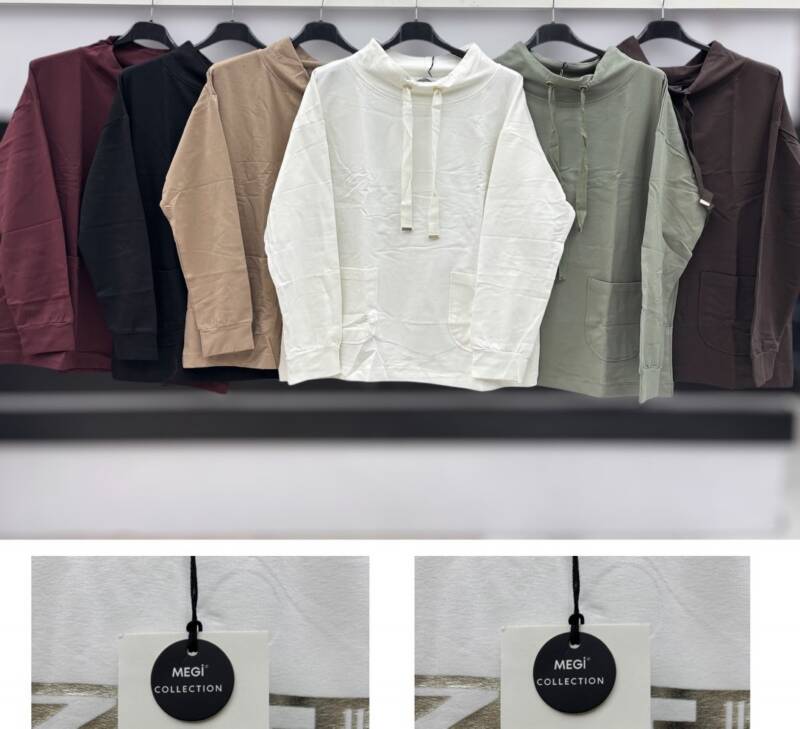 Bluzki damskie Roz S-XL, Mix Kolor Paczka 12 szt 1